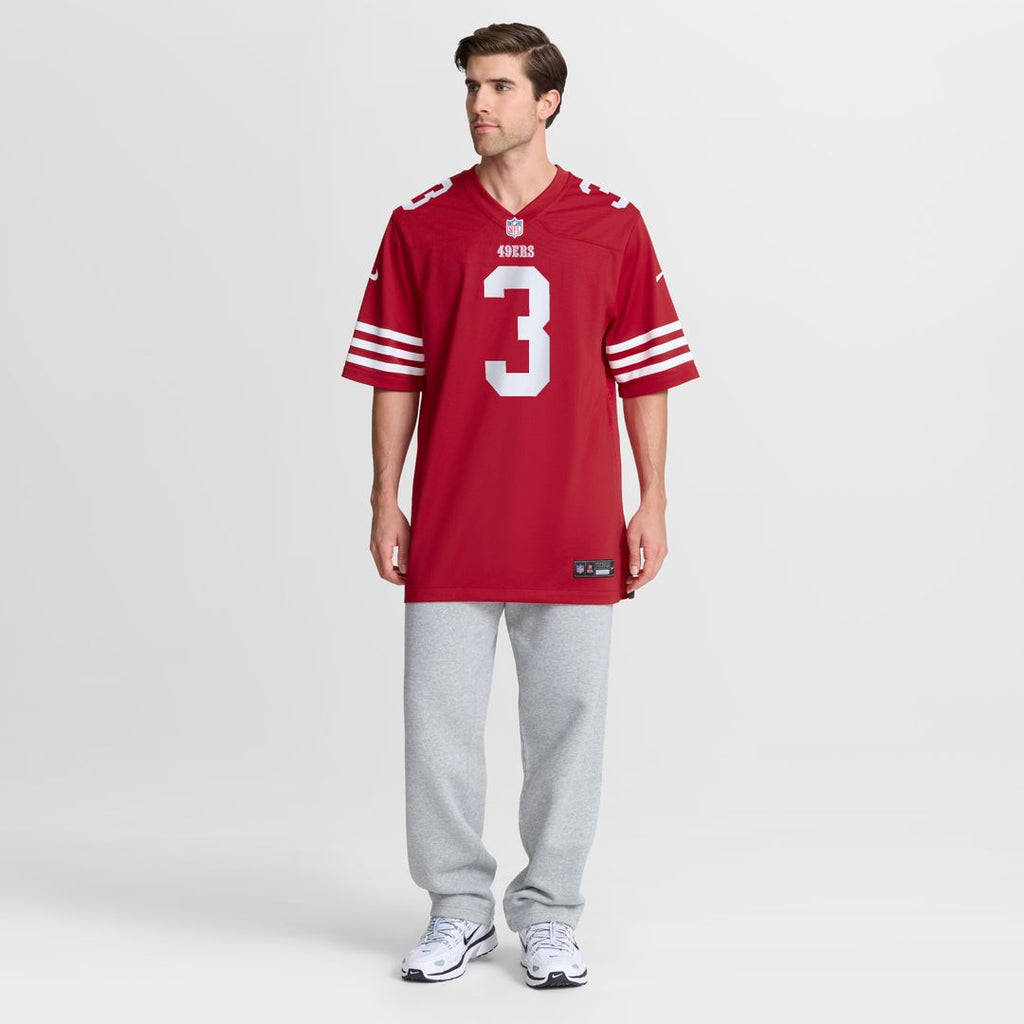 Christian Kirk San Francisco 49ers Nike Team Game Jersey -  Scarlet