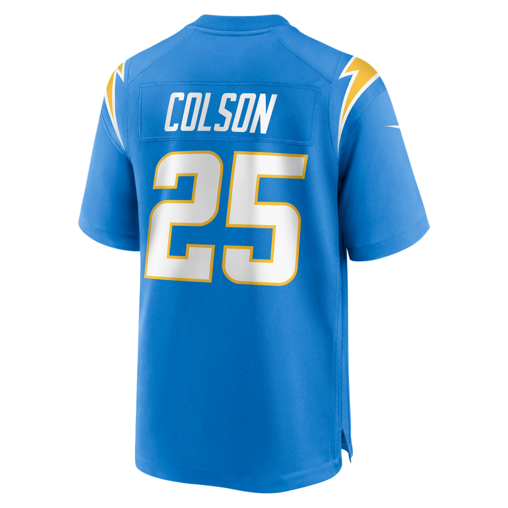 Junior Colson Los Angeles Chargers Nike Team Game Jersey -  Powder Blue