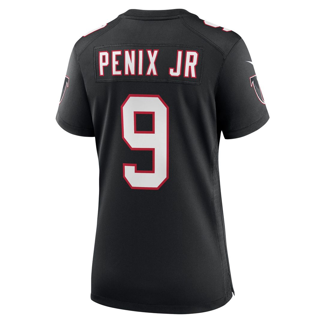 Michael Penix Jr. Atlanta Falcons Nike Women's Alternate Game Jersey -  Black