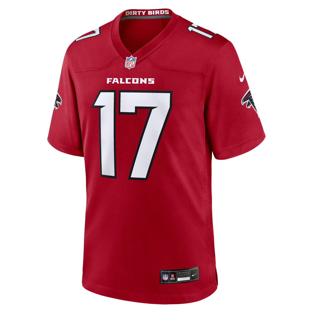 Zachariah Branch Atlanta Falcons Nike Team Game Jersey - Red
