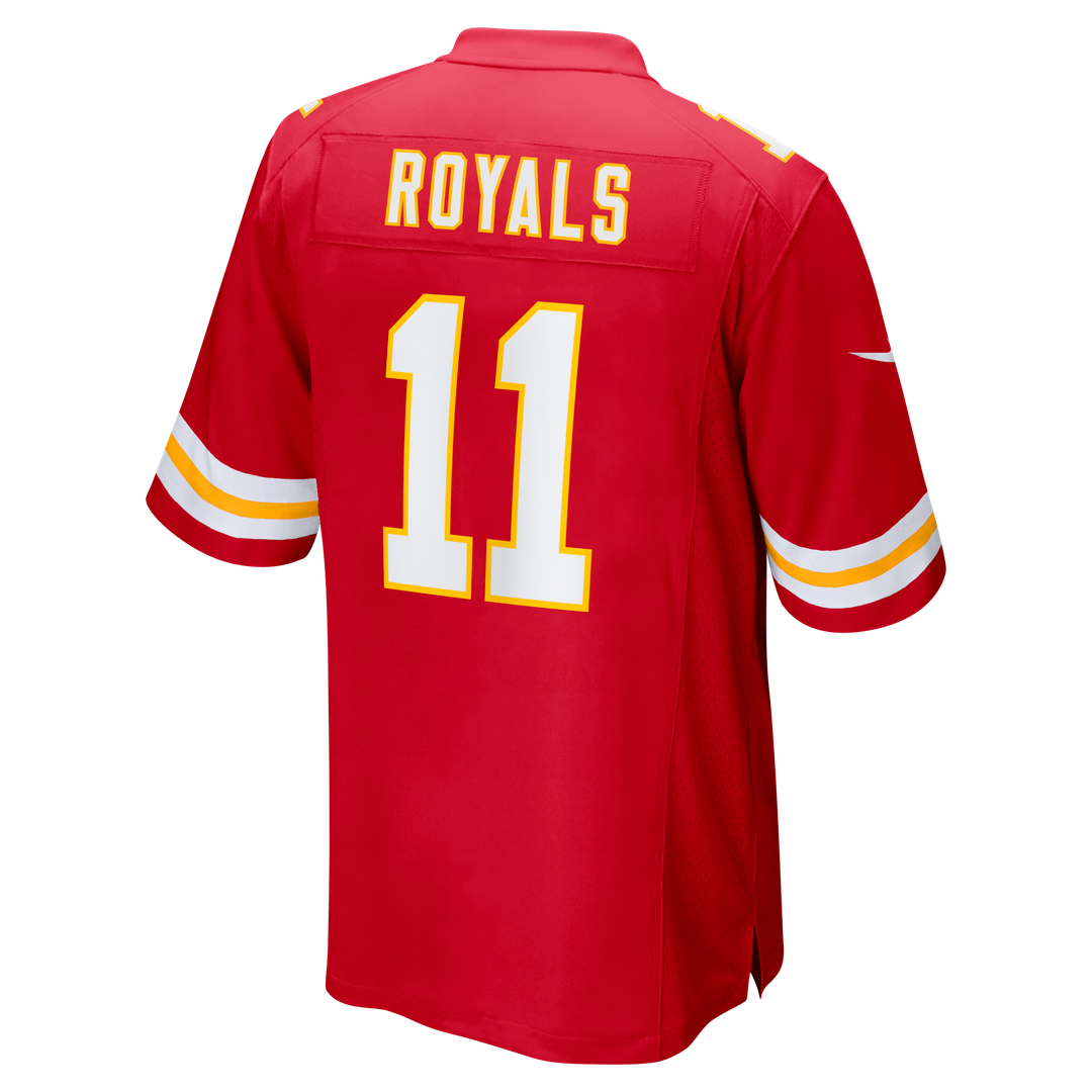 Jalen Royals Kansas City Chiefs Nike Team Game Jersey -  Red