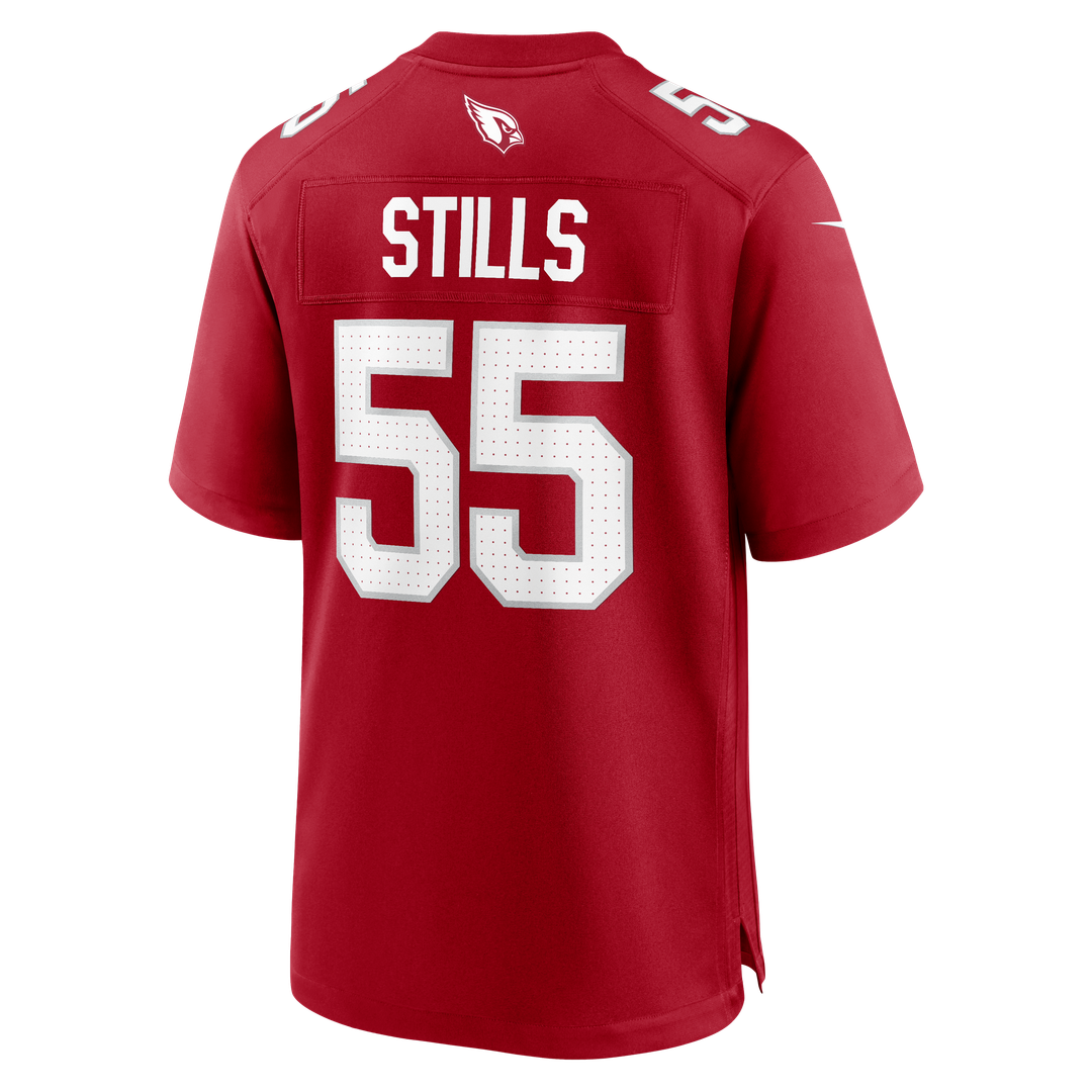 Dante Stills Arizona Cardinals Nike Team Game Jersey -  Cardinal