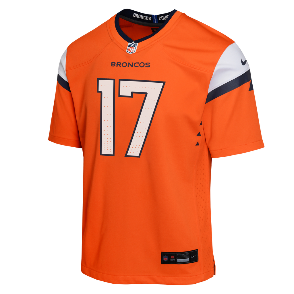 Jaylen Waddle Denver Broncos Nike Youth Game Jersey - Orange