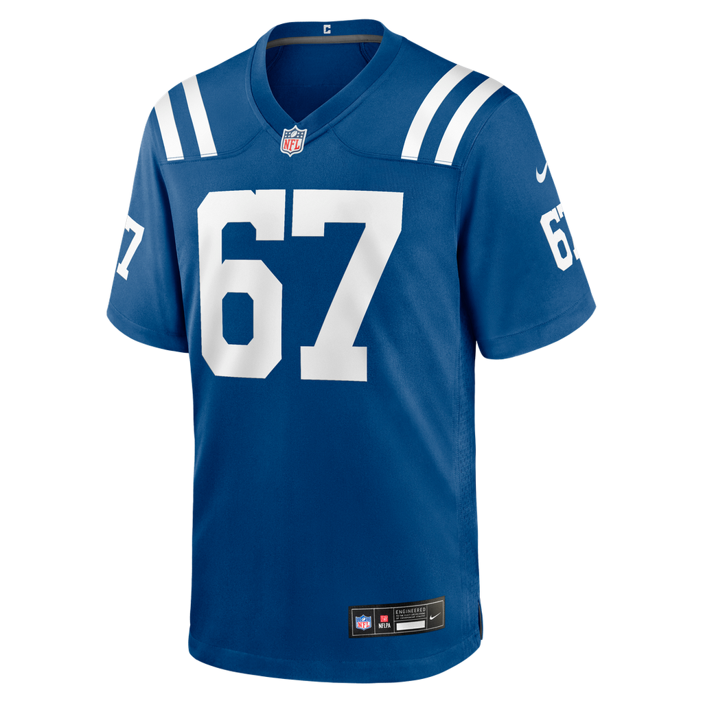 Luke Tenuta Indianapolis Colts Nike Team Game Jersey -  Royal