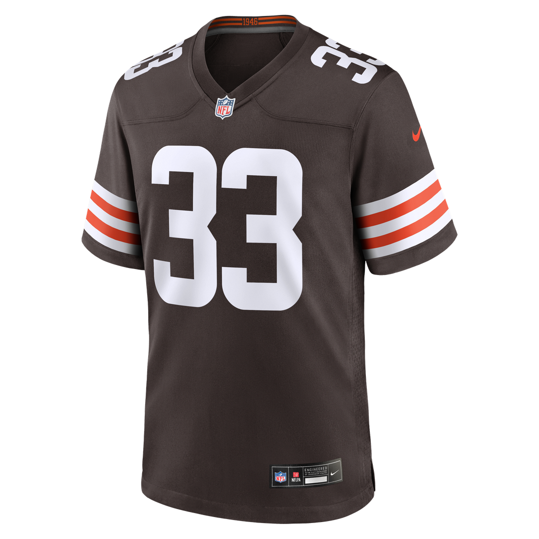 Ronnie Hickman Cleveland Browns Nike Team Game Jersey -  Brown