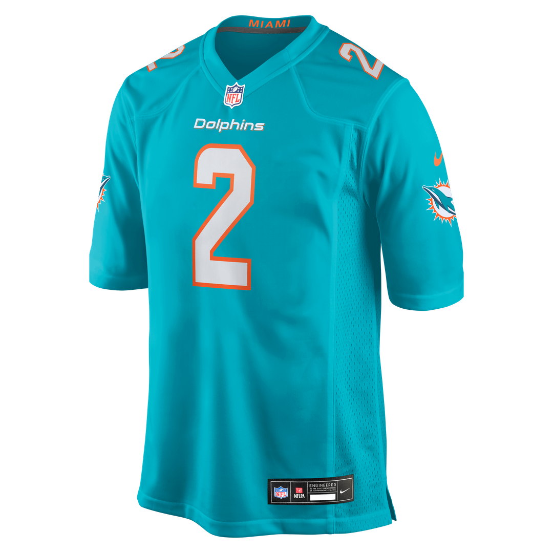 Malik Willis Miami Dolphins Nike Youth Game Jersey - Teal