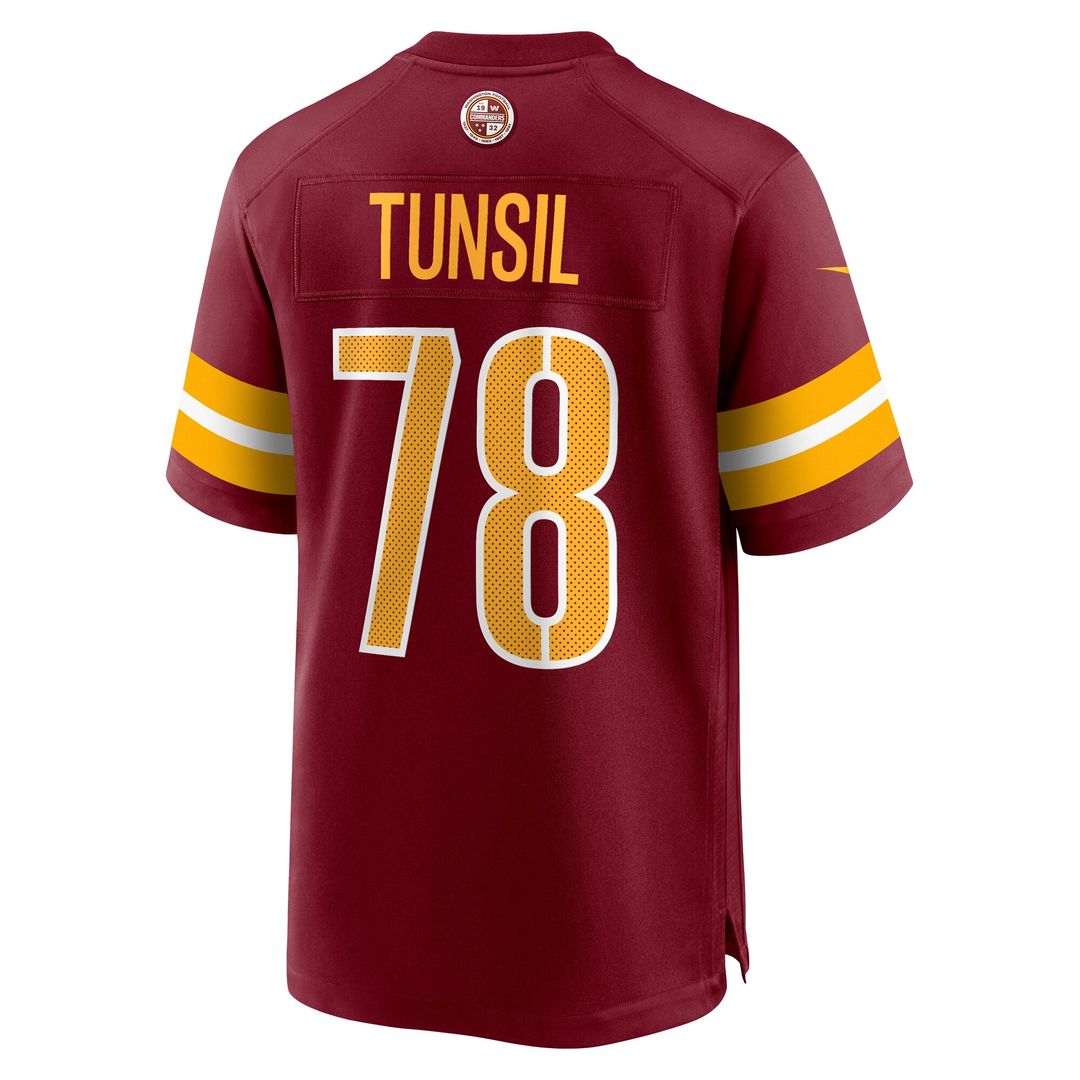 Laremy Tunsil Washington Commanders Nike Team Game Jersey -  Burgundy