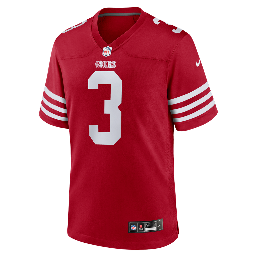 Christian Kirk San Francisco 49ers Nike Team Game Jersey -  Scarlet