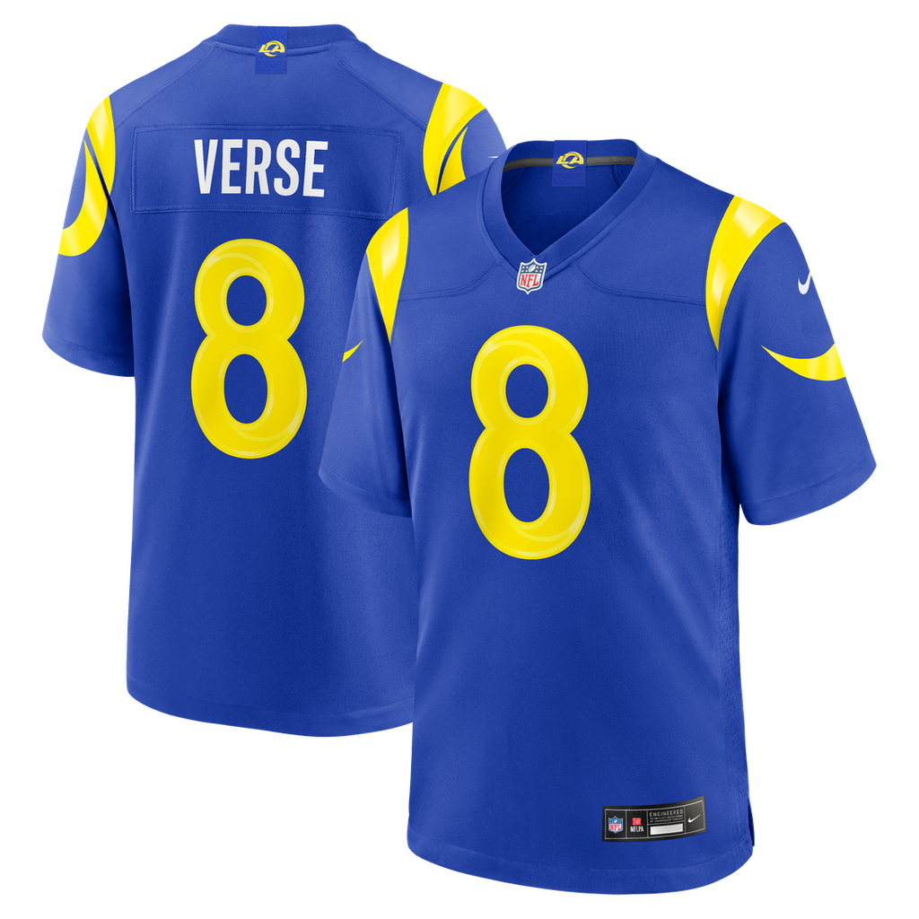 Jared Verse Los Angeles Rams Nike Team Game Player Jersey - Royal