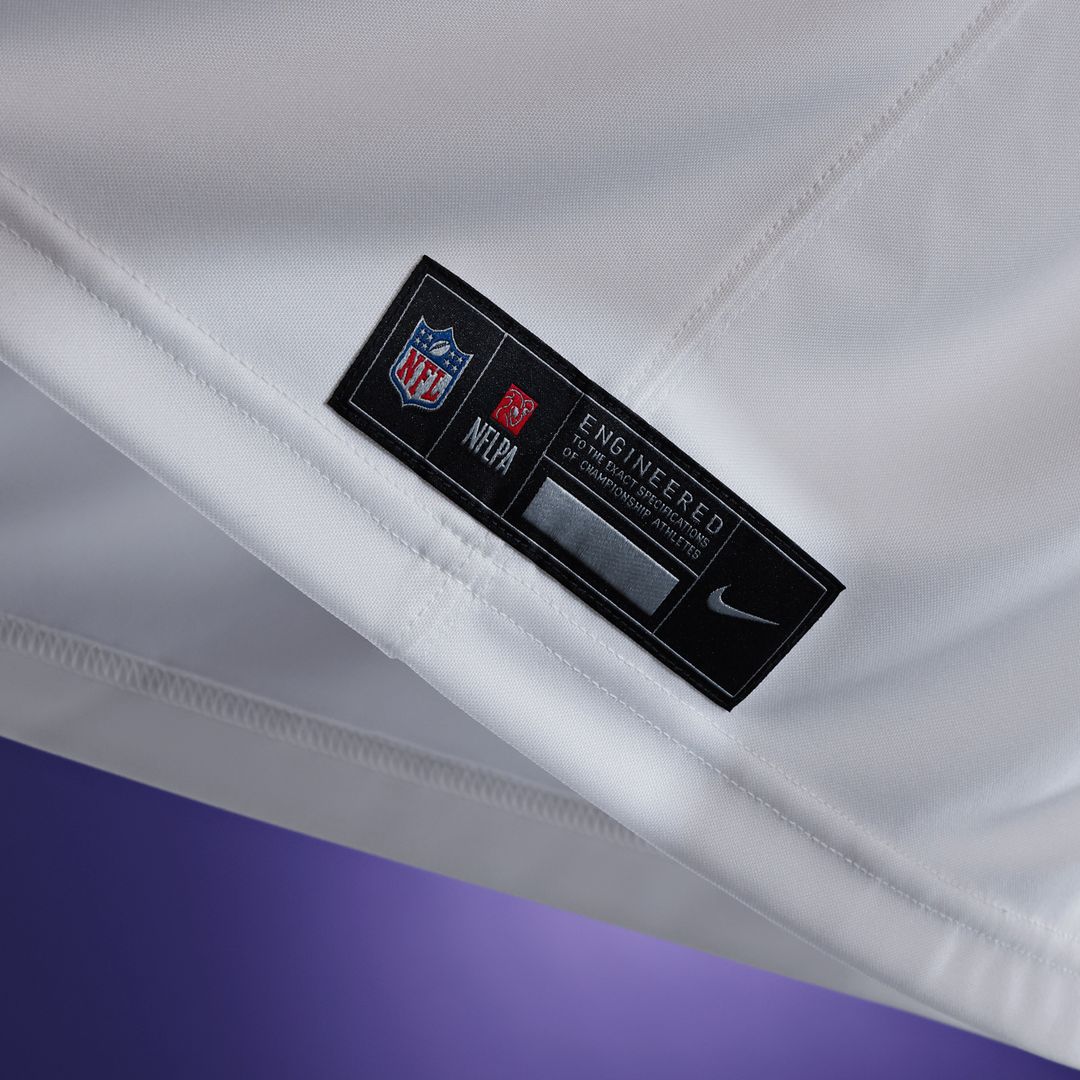 Zay Flowers Baltimore Ravens Nike Vapor F.U.S.E. Stitched Limited Jersey - White