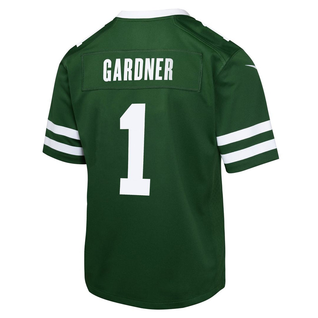 Ahmad Sauce Gardner New York Jets Nike Youth Game Jersey - White