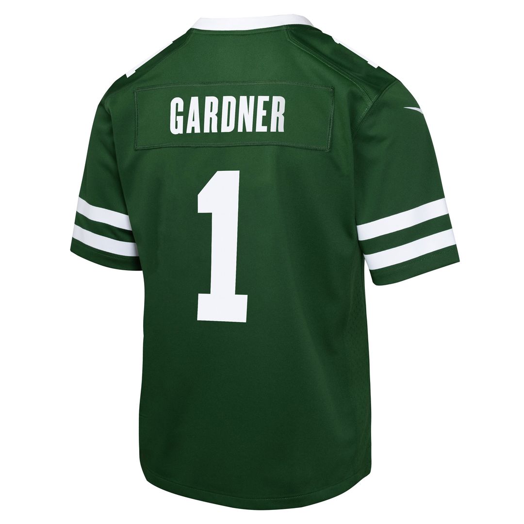 Ahmad Sauce Gardner New York Jets Nike Youth Game Jersey - White