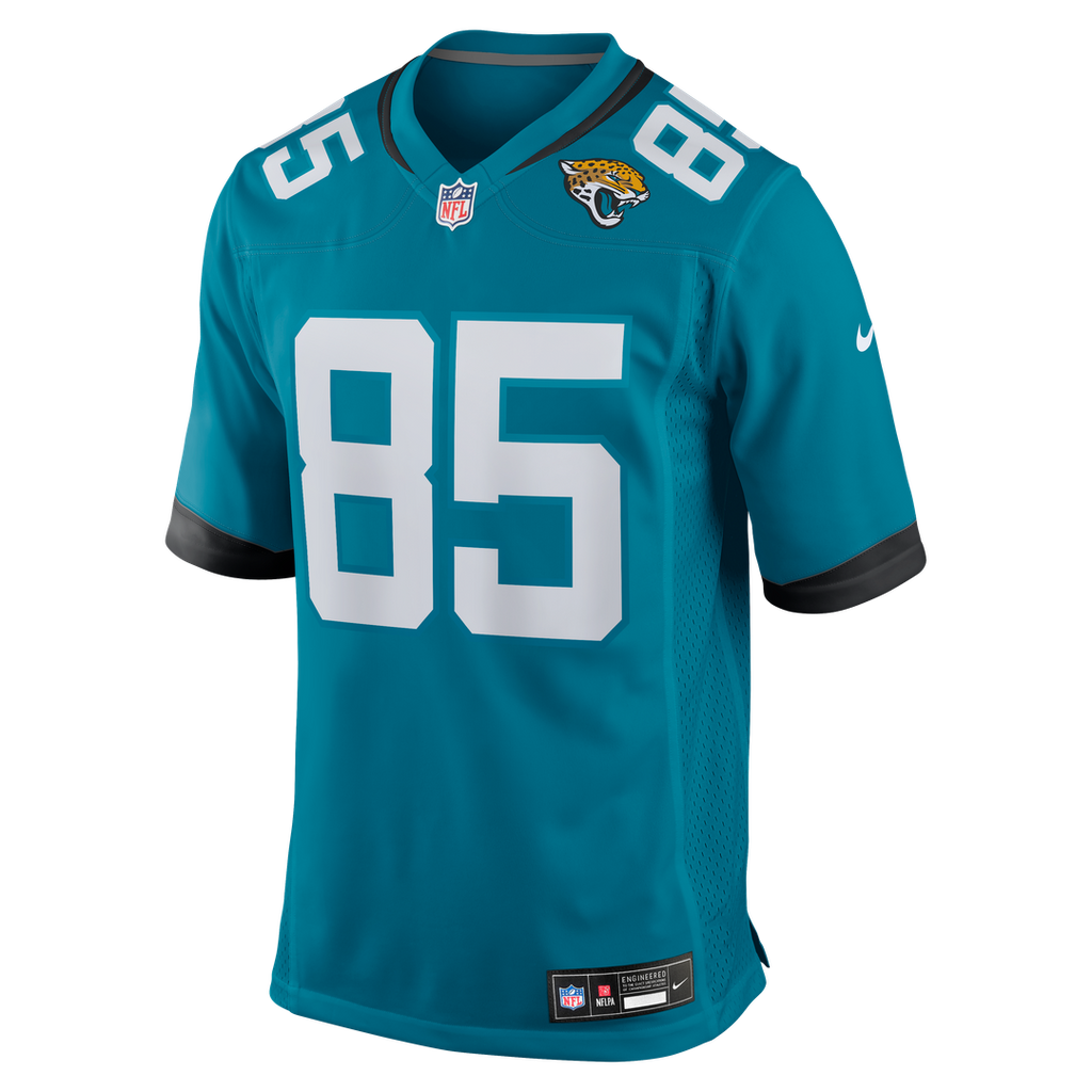 Brenton Strange Jacksonville Jaguars Nike Team Game Jersey -  Teal