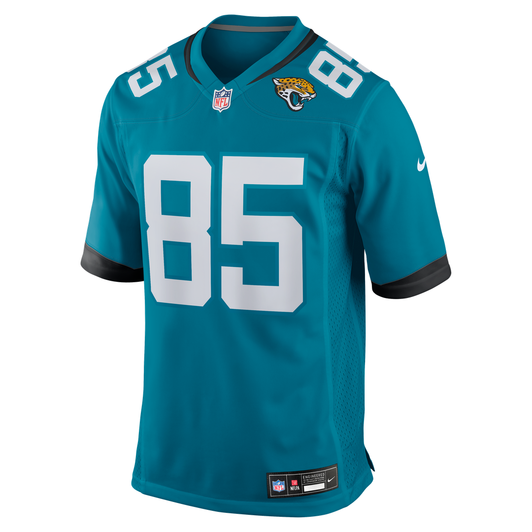 Brenton Strange Jacksonville Jaguars Nike Team Game Jersey -  Teal