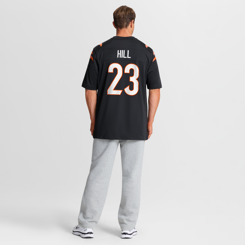 Daxton Hill Cincinnati Bengals Nike Player Game Jersey - Black