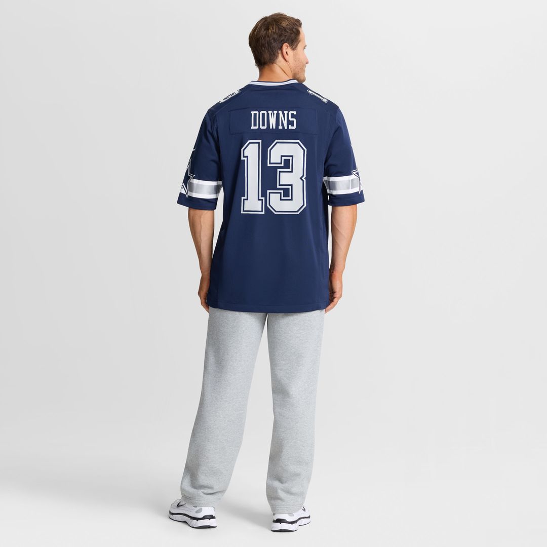 Caleb Downs Dallas Cowboys Nike 2026 NFL Draft First Round Pick No. 11 Team Game Jersey - Navy
