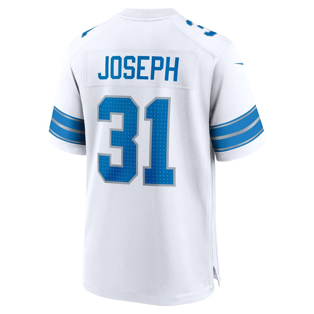 Kerby Joseph Detroit Lions Nike Game Jersey -  White
