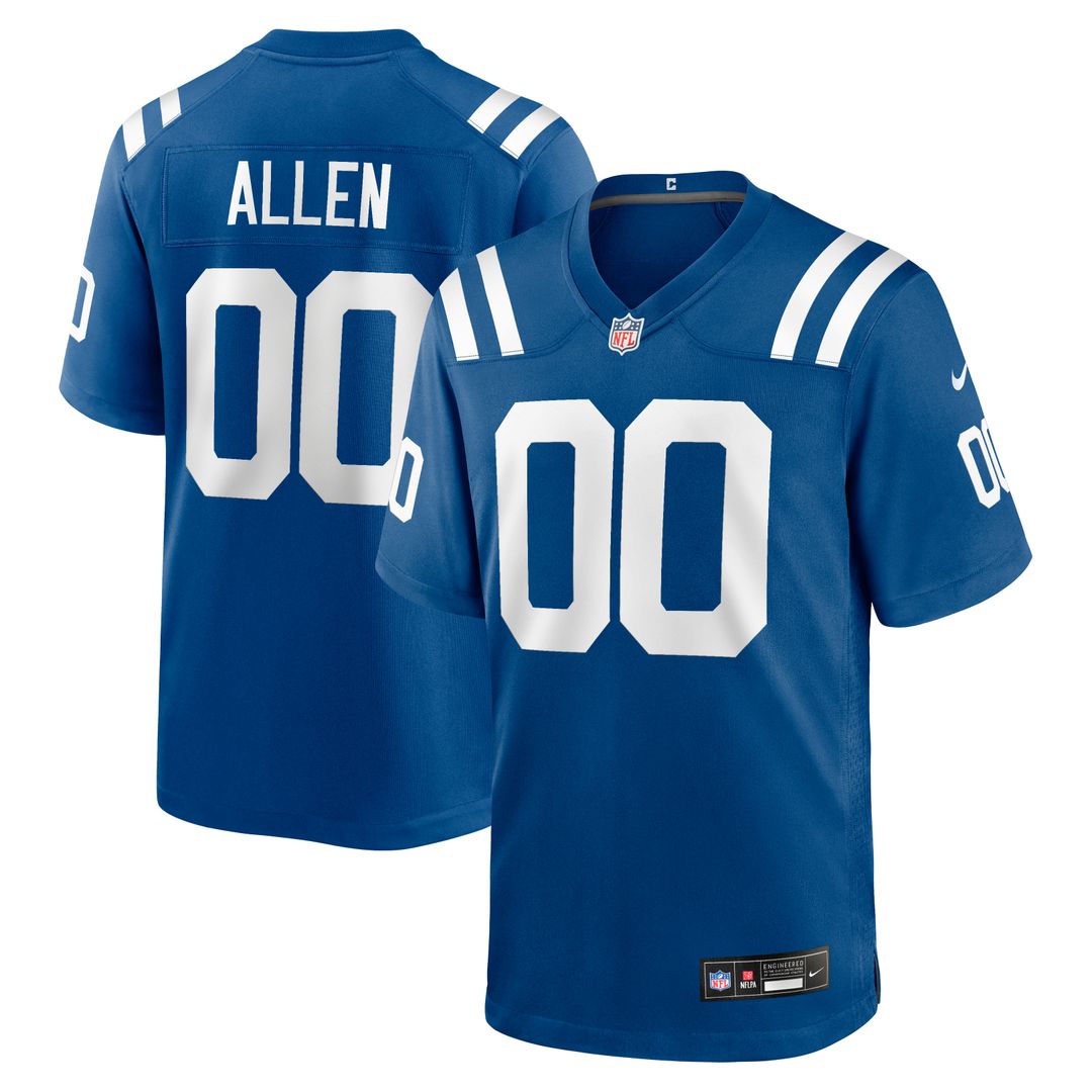 CJ Allen Indianapolis Colts Nike Game Jersey - Royal