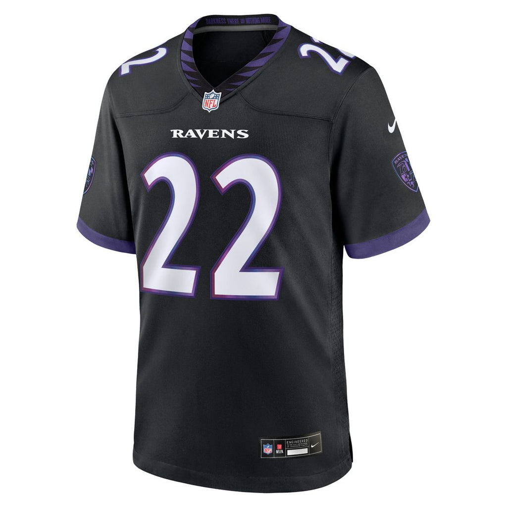 Derrick Henry Baltimore Ravens Nike Alternate Game Jersey - Black