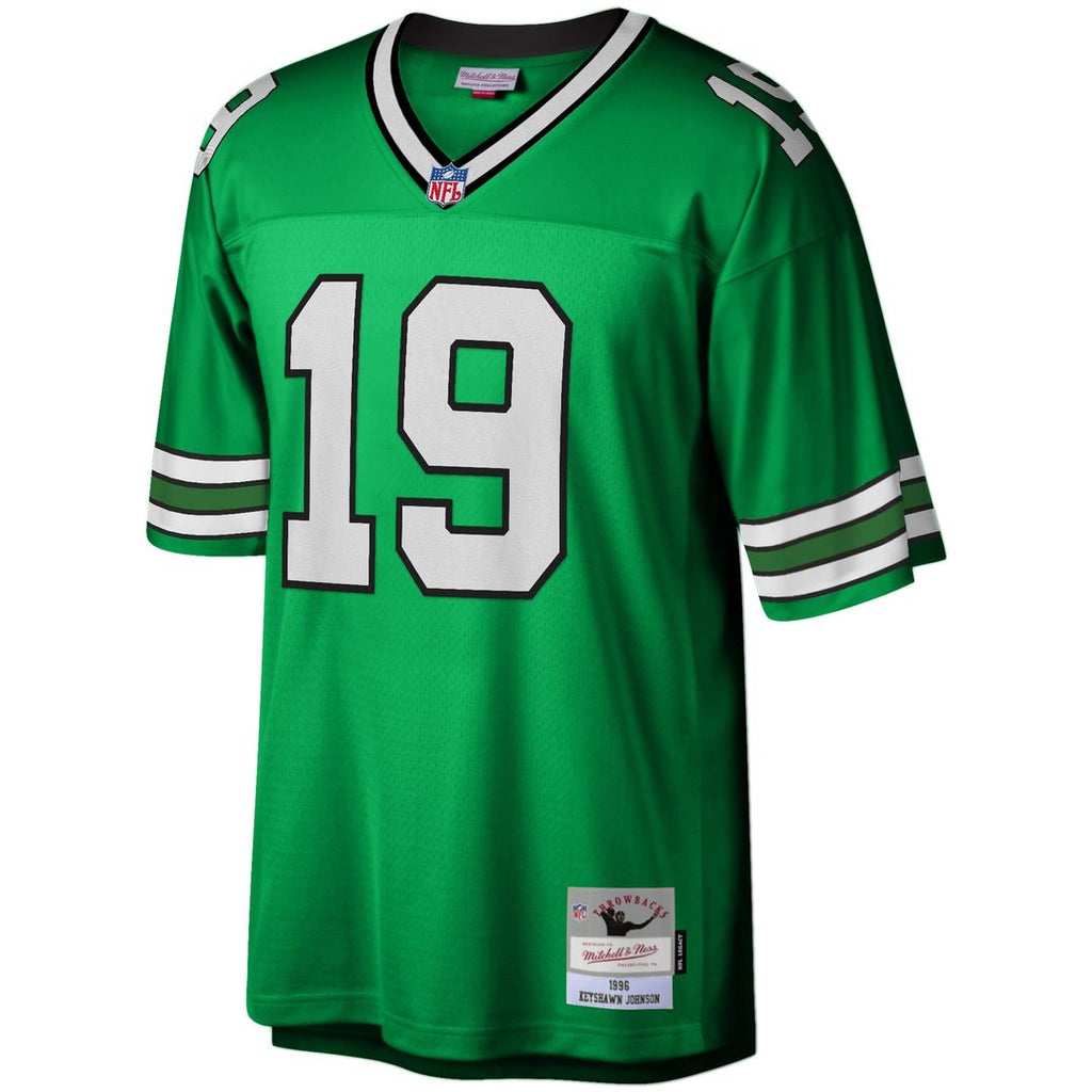 Keyshawn Johnson New York Jets Mitchell & Ness Legacy Replica Jersey - Kelly Green