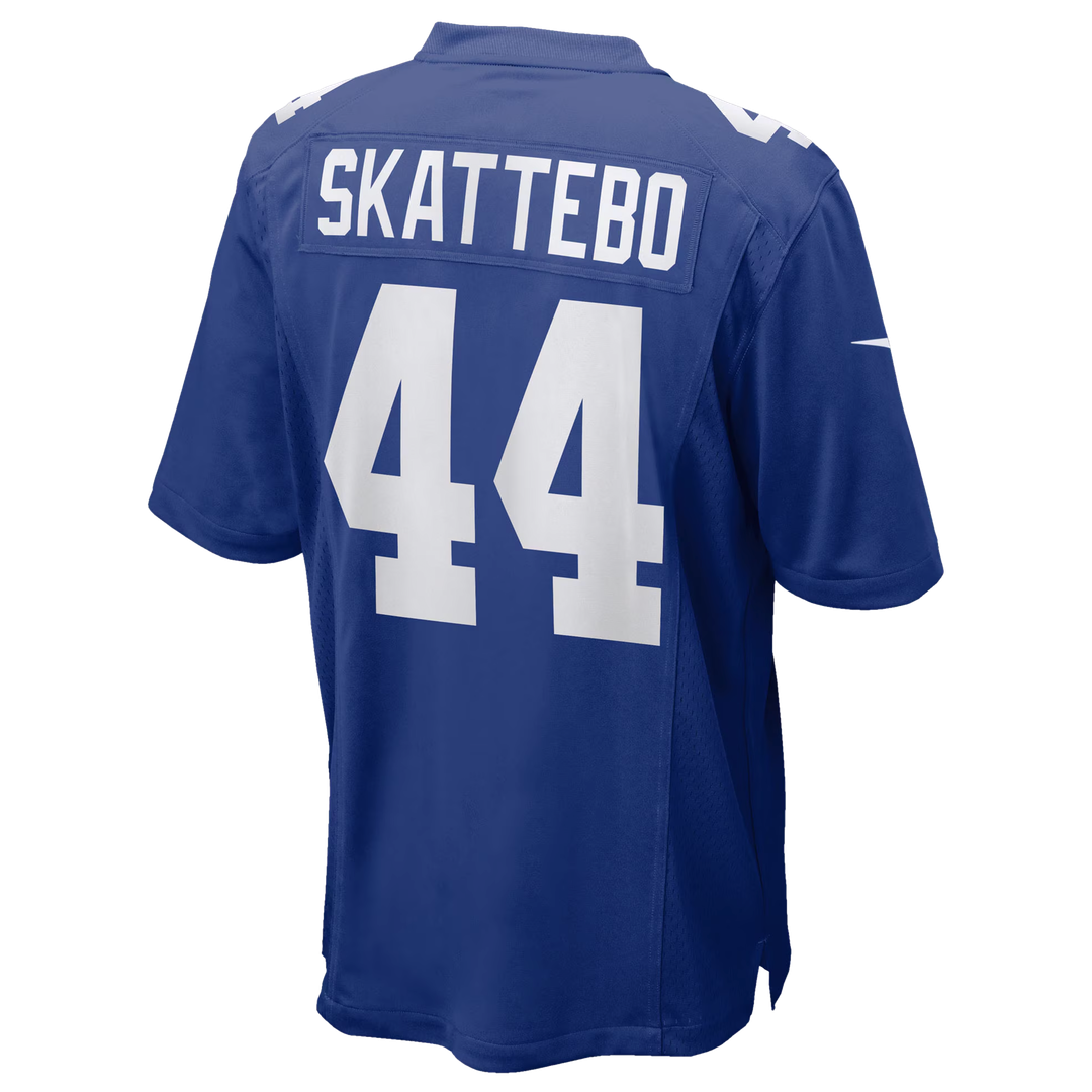Cam Skattebo New York Giants Nike Team Game Player Jersey - Royal