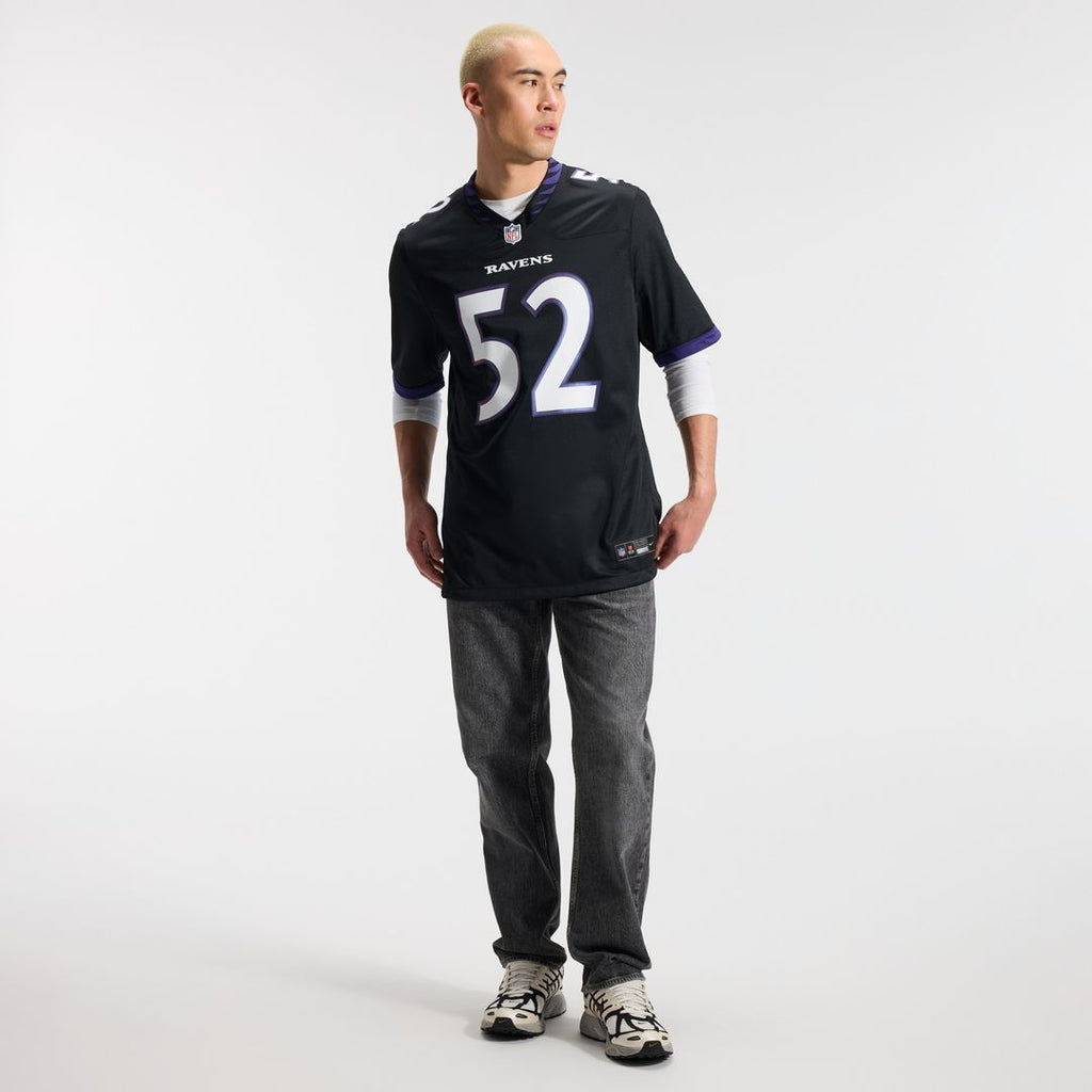 Ray Lewis Baltimore Ravens Nike Alternate Retired Player Game Jersey - Black
