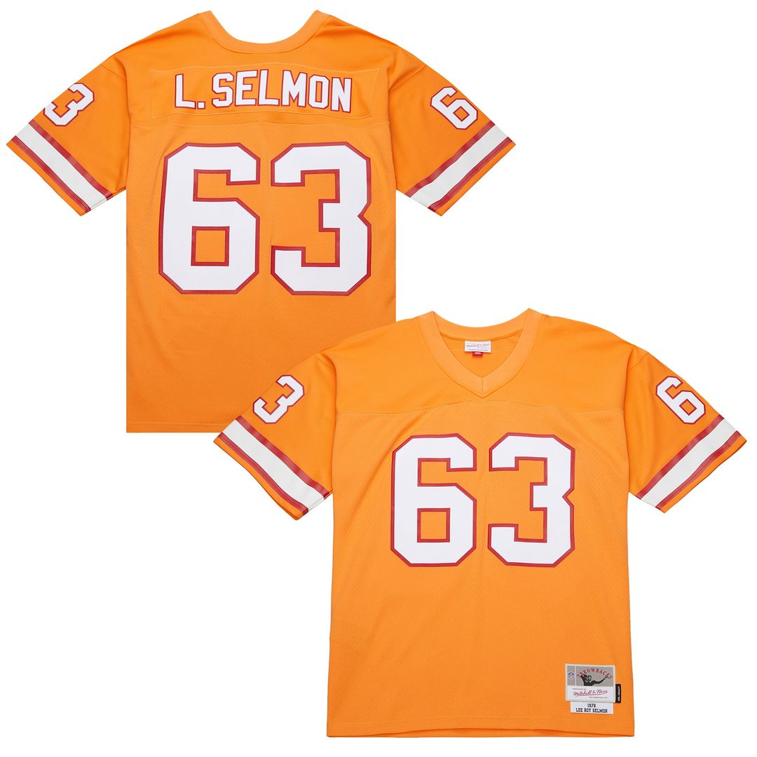 Lee Roy Selmon Tampa Bay Buccaneers Mitchell & Ness 1976 Legacy Replica Jersey - Orange