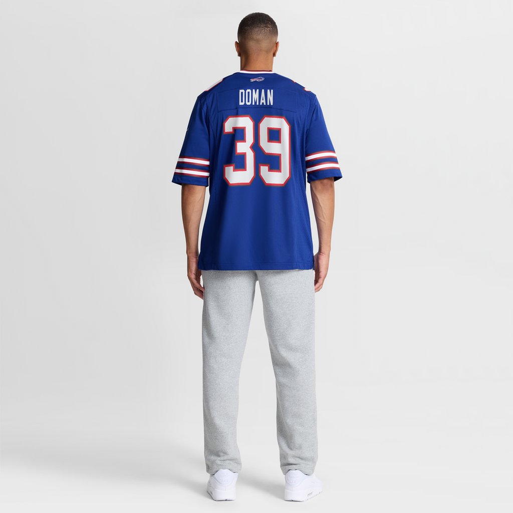 Tommy Doman Buffalo Bills Nike Team Game Jersey - Royal