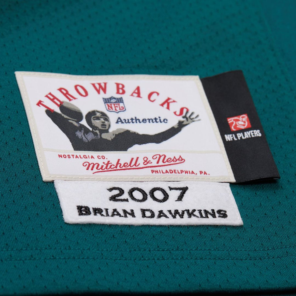 Brian Dawkins Philadelphia Eagles Mitchell & Ness 2007 Authentic Throwback Retired Player Jersey - Green