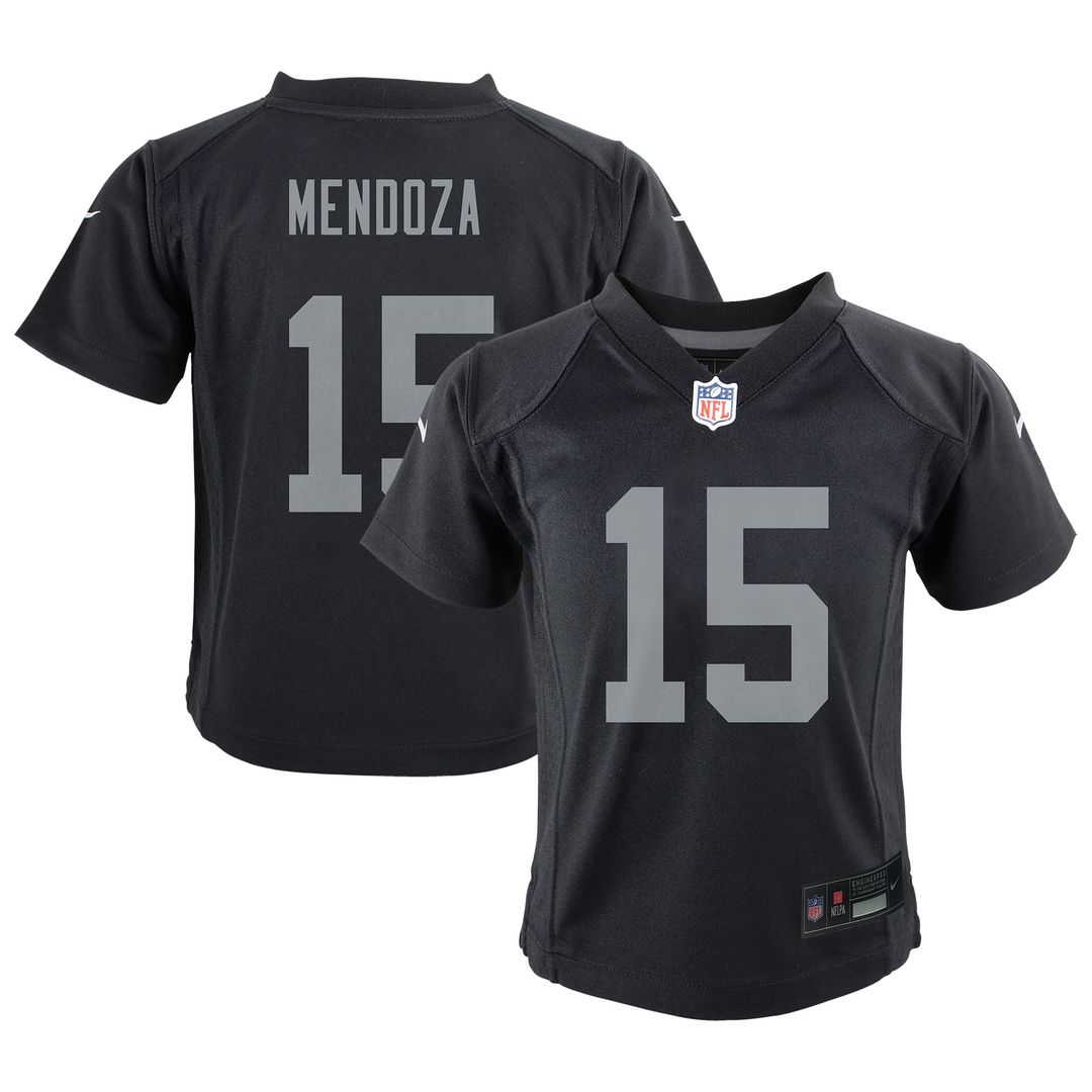 Fernando Mendoza Las Vegas Raiders Nike Preschool Team Game Player Jersey - Black