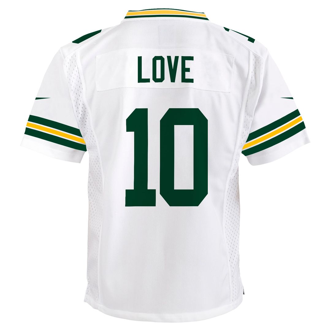 Jordan Love Green Bay Packers Nike Youth Game Jersey - Green