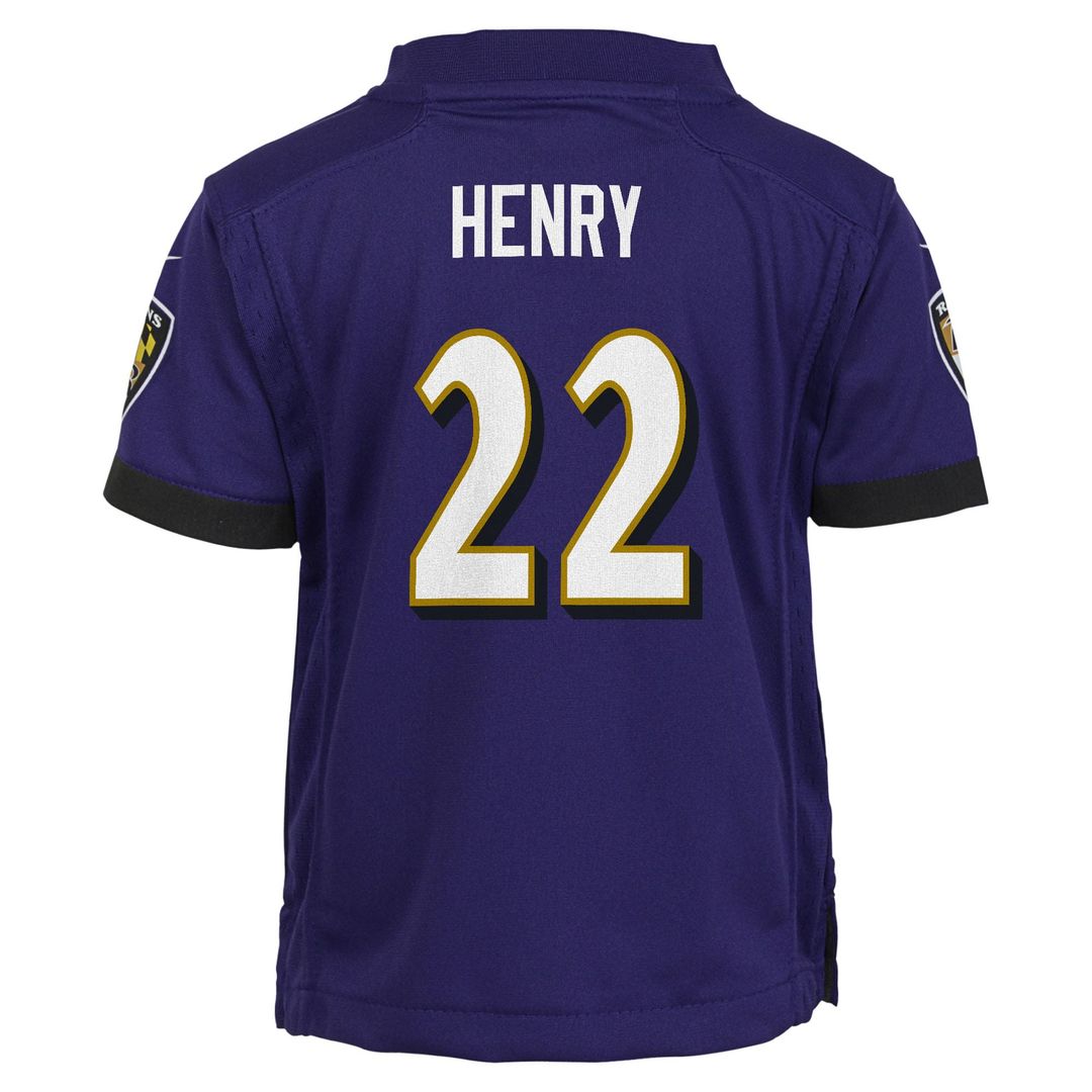 Derrick Henry Baltimore Ravens Nike Toddler Game Jersey - Purple