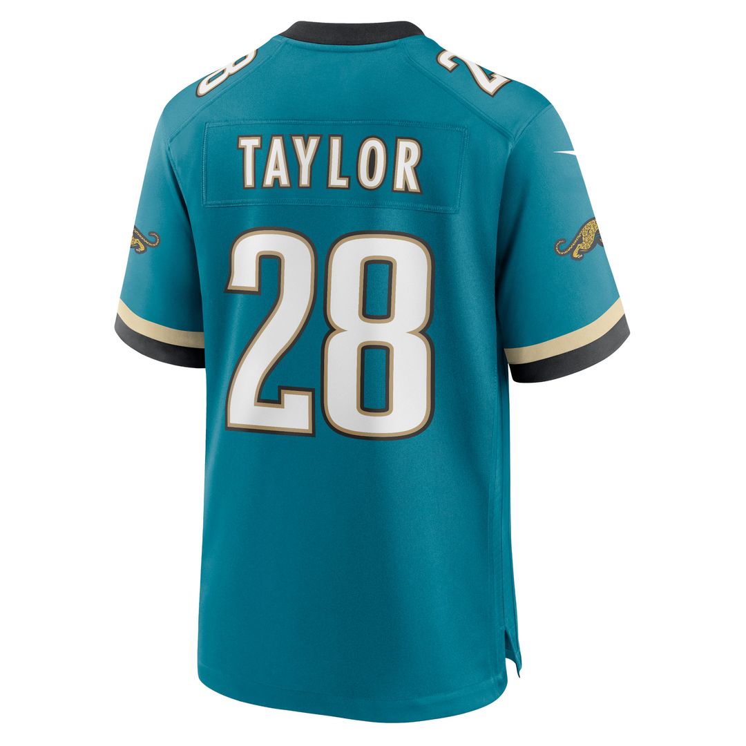 Fred Taylor Jacksonville Jaguars Nike Prowler Throwback Retired Player Game Jersey - Teal
