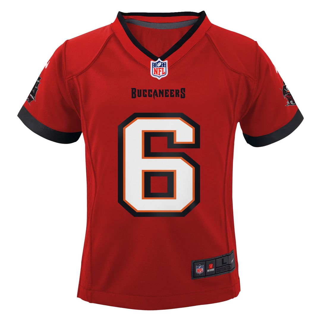 Baker Mayfield '76 Tampa Bay Buccaneers Preschool  Game Jersey - White