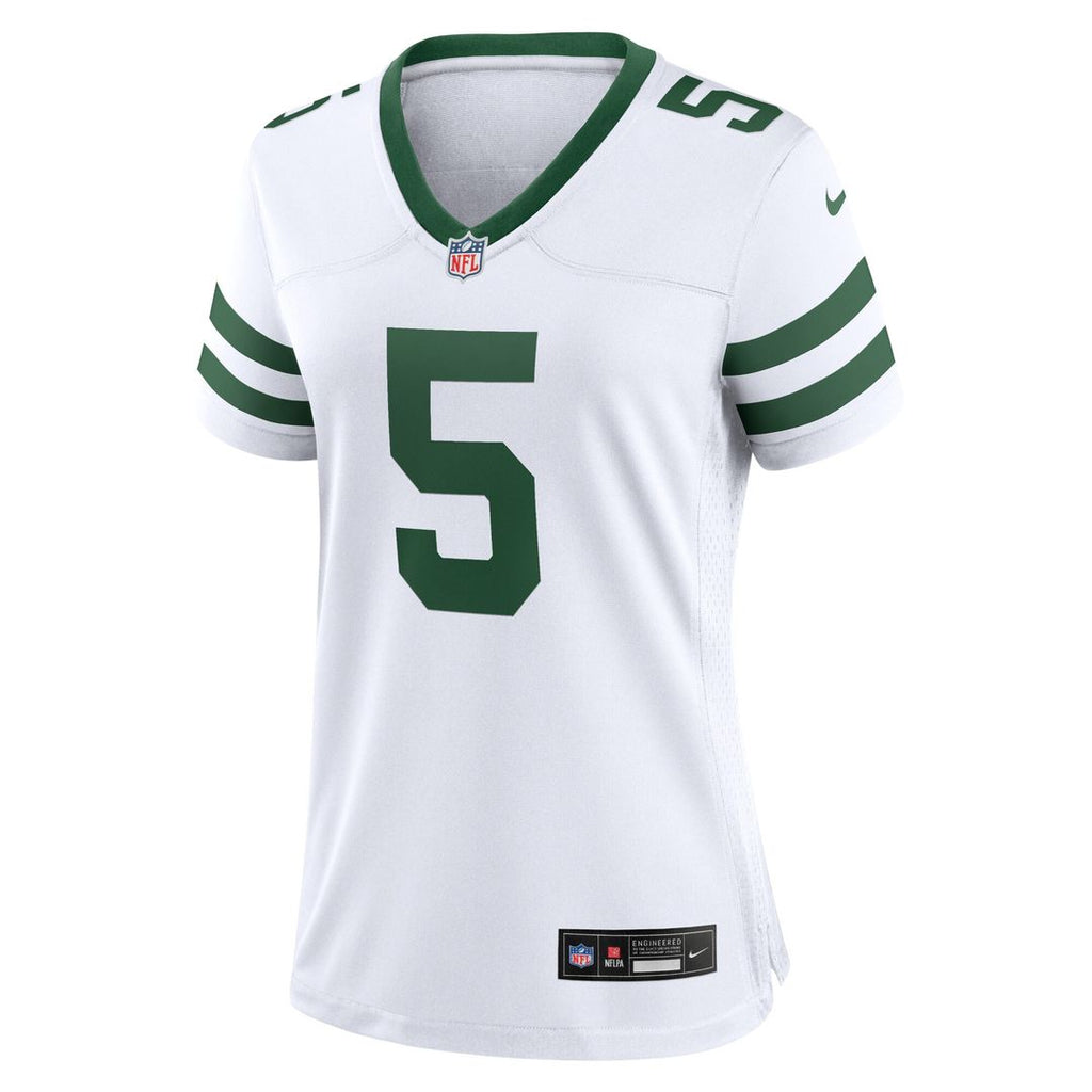 Garrett Wilson New York Jets Nike Women's Game Jersey - Legacy Green
