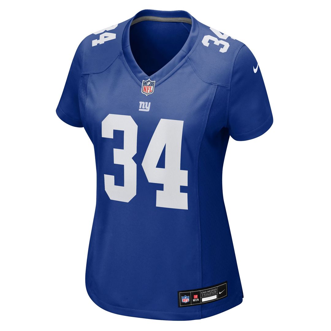 Beau Brade New York Giants Nike Women's Team Game Jersey -  Royal