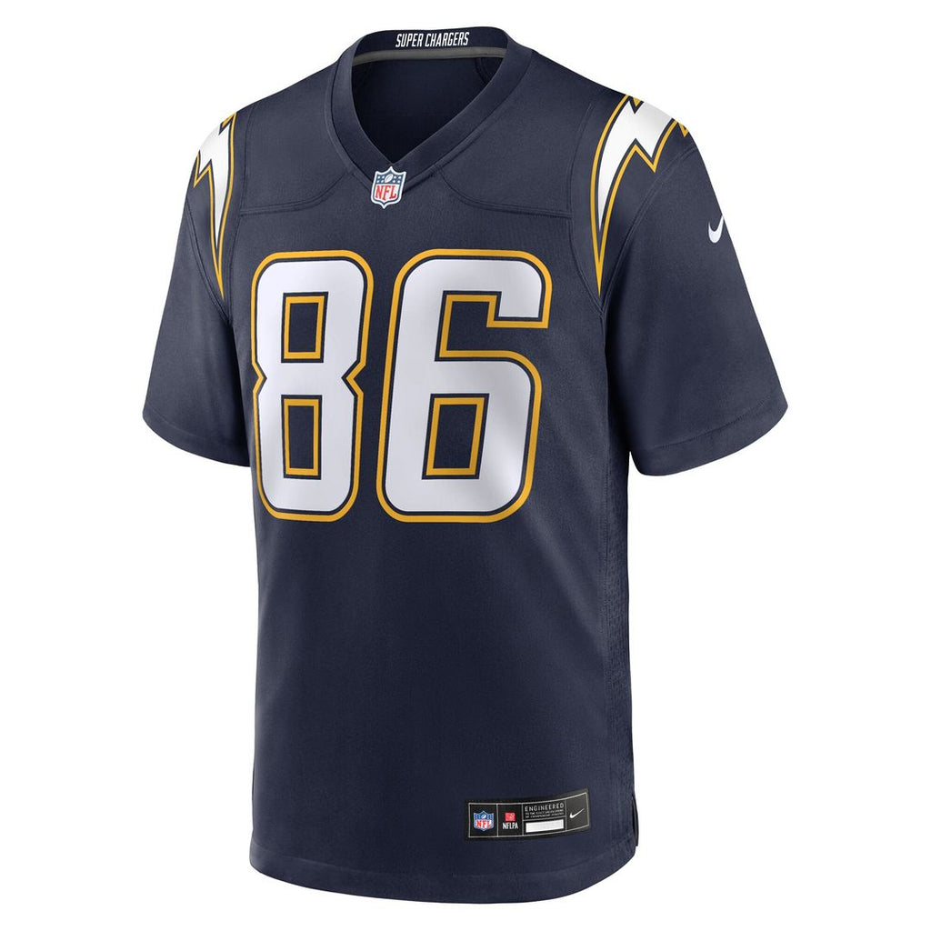 Oronde Gadsden Los Angeles Chargers Nike Alternate Charger Power Game Jersey -  Gold