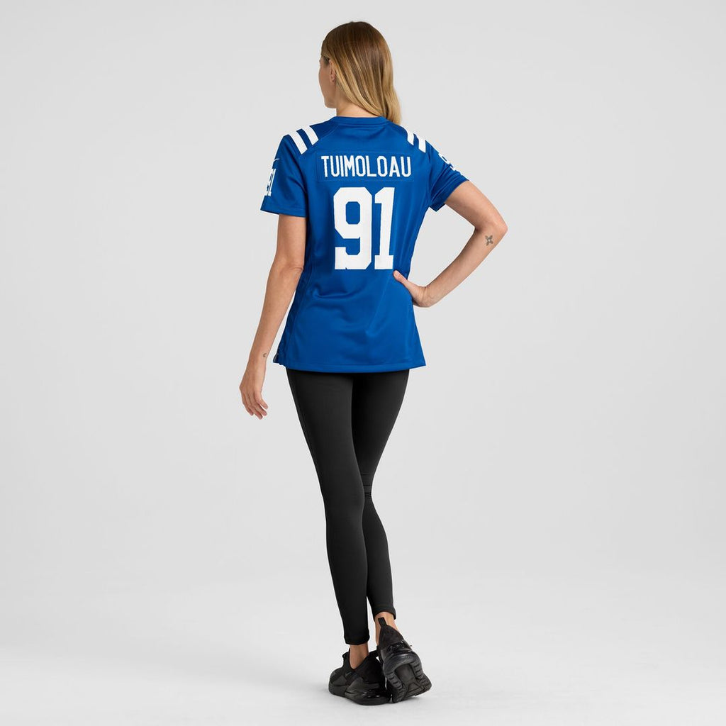 JT Tuimoloau Indianapolis Colts Nike Women's Team Game Jersey -  Royal