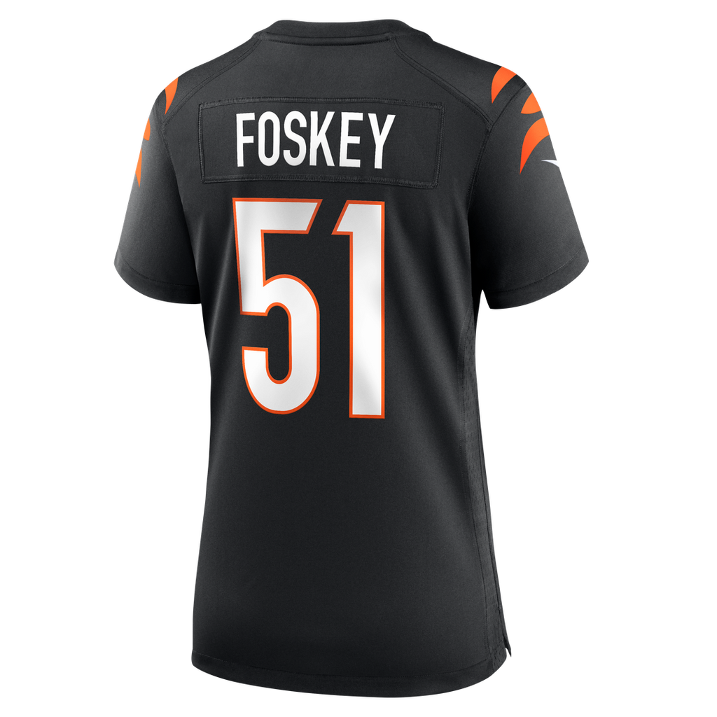 Isaiah Foskey Cincinnati Bengals Nike Women's Team Game Jersey -  Black