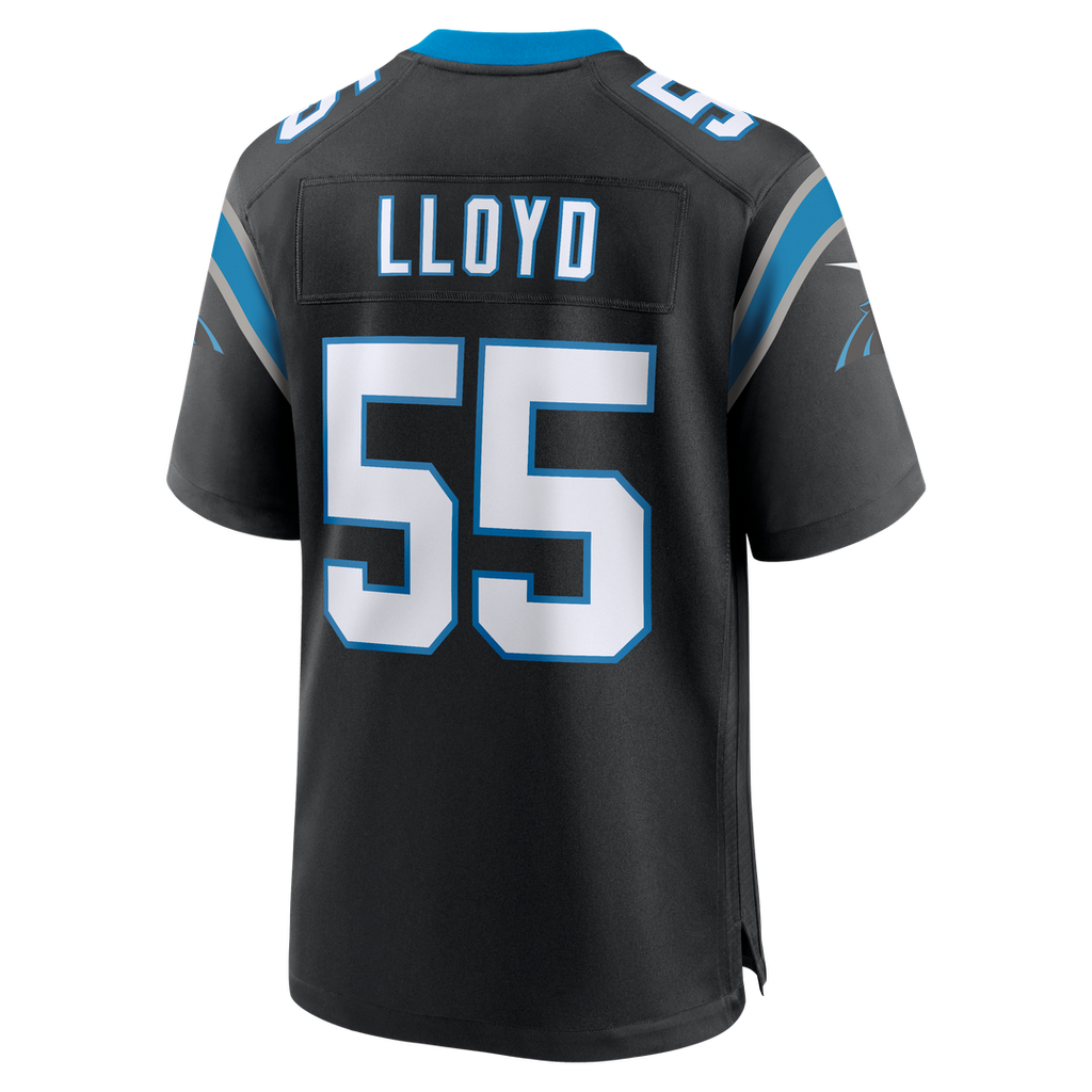 Devin Lloyd Carolina Panthers Nike Team Game Jersey - Black