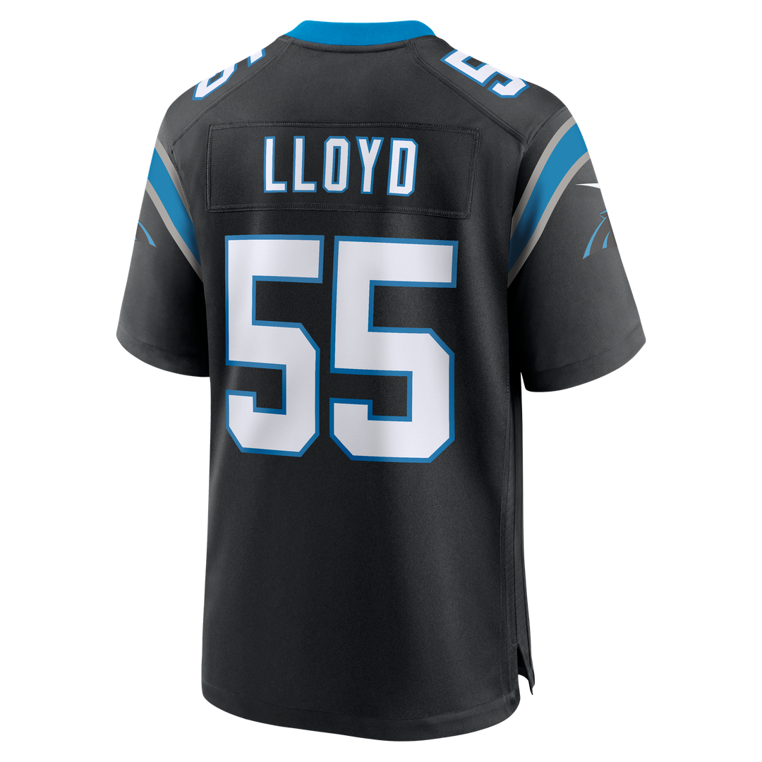 Devin Lloyd Carolina Panthers Nike Team Game Jersey - Black