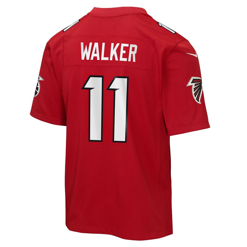 Jalon Walker Atlanta Falcons Nike Youth Game Jersey - Red
