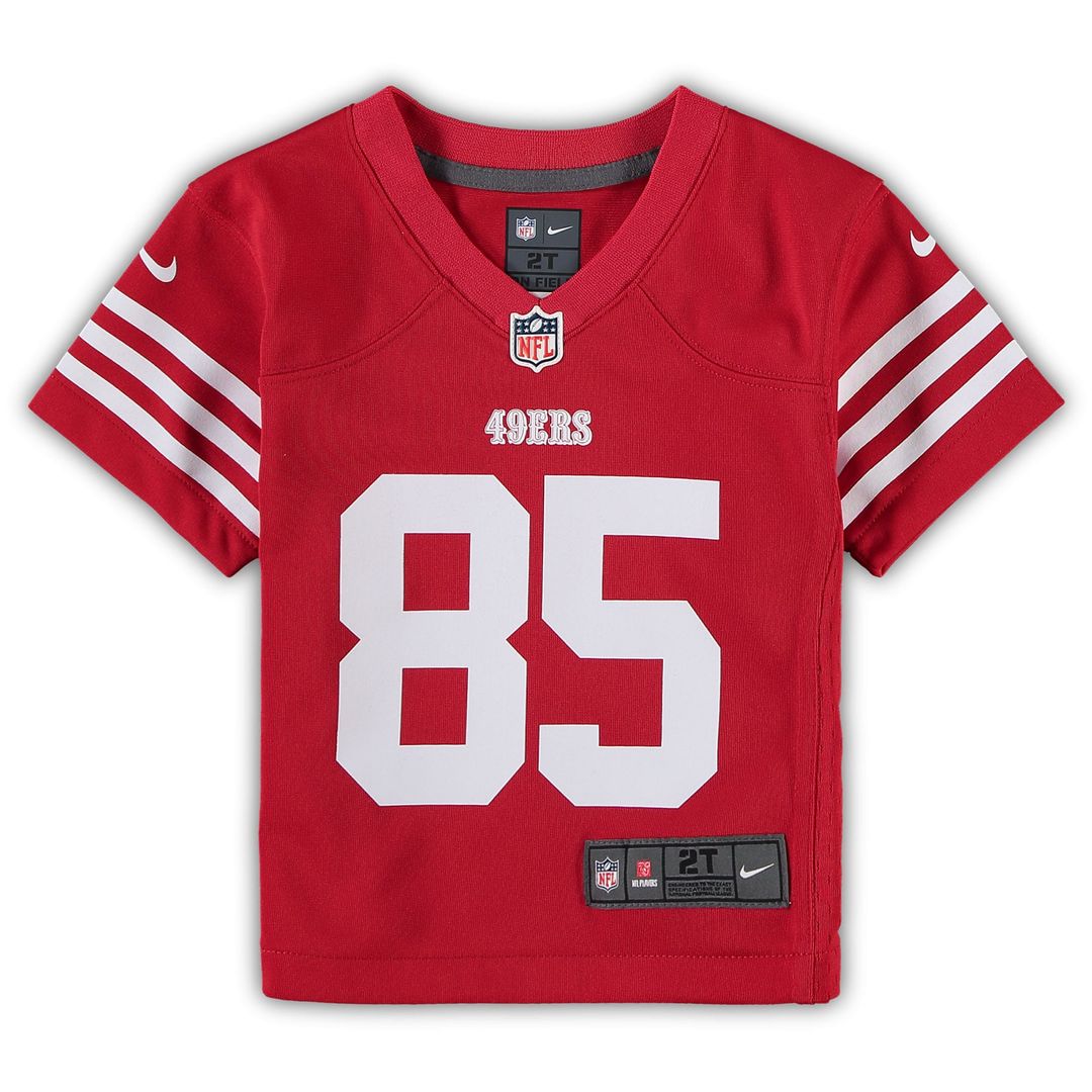 George Kittle San Francisco 49ers Nike Toddler Game Jersey - Scarlet