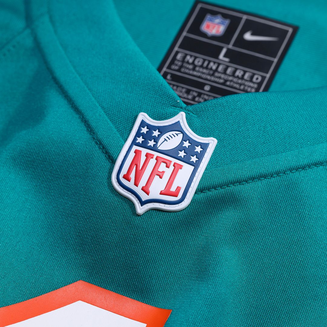 Jacob Rodriguez Miami Dolphins Nike Alternate Game Jersey - Aqua