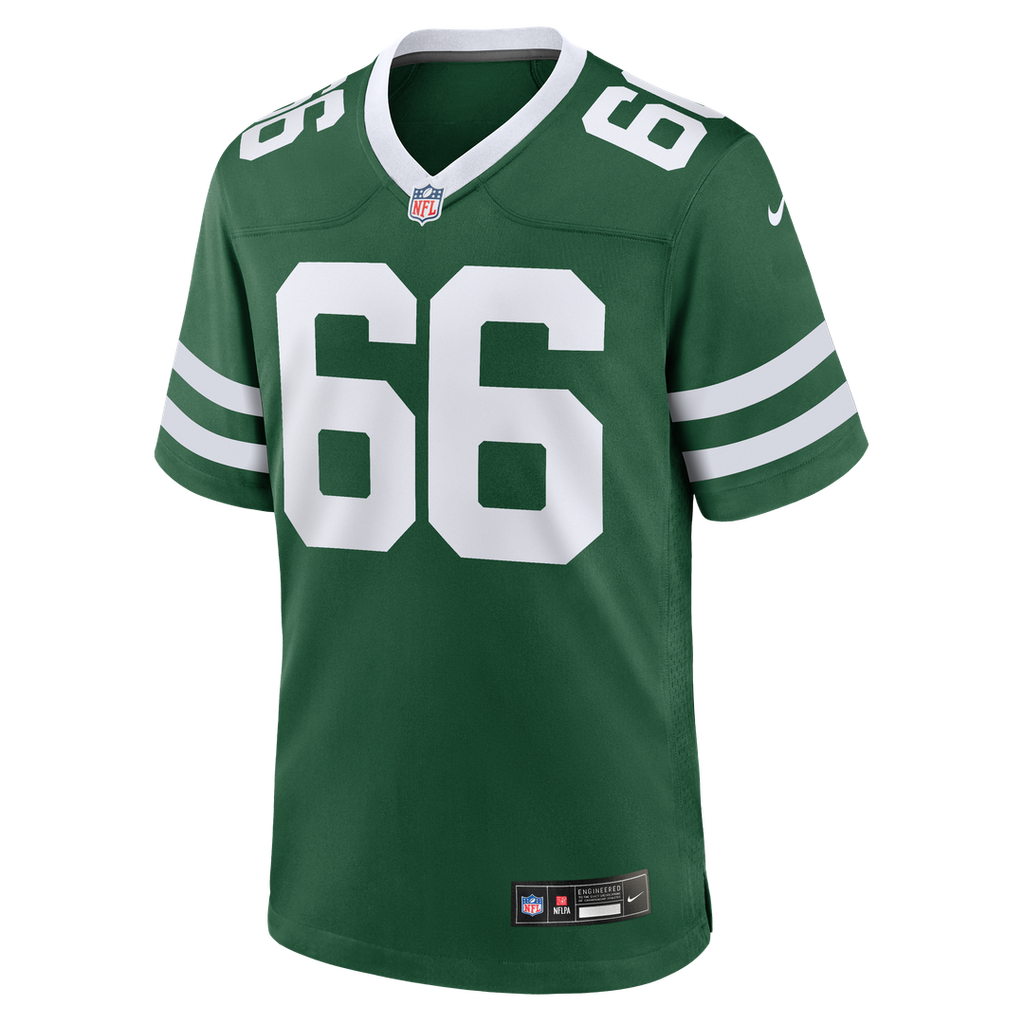 Joe Tippmann New York Jets Nike Team Game Jersey - Legacy Green