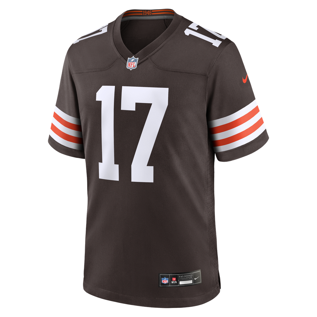 Jerome Baker Cleveland Browns Nike Team Game Jersey -  Brown