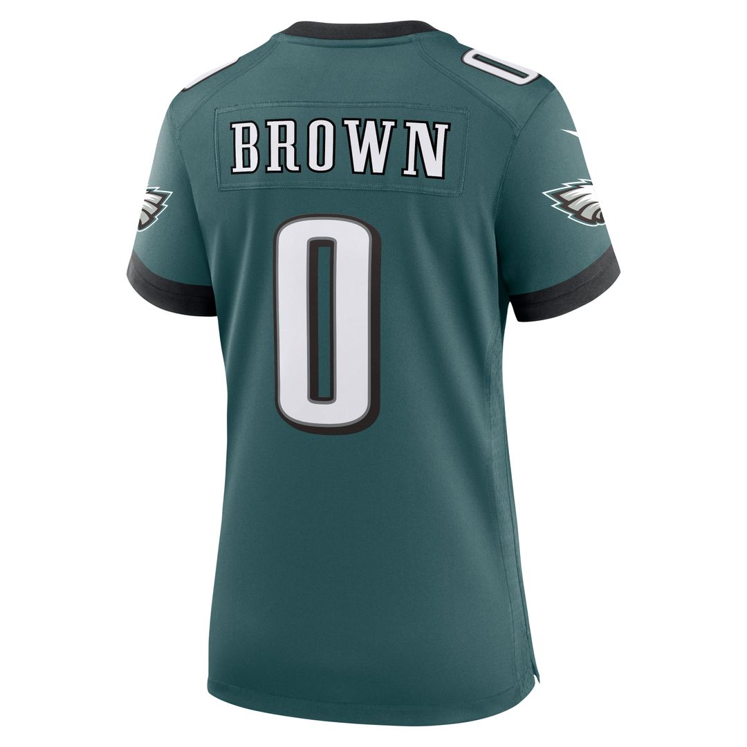 Marquise Brown Philadelphia Eagles Nike Women's Team Game Jersey -  Midnight Green