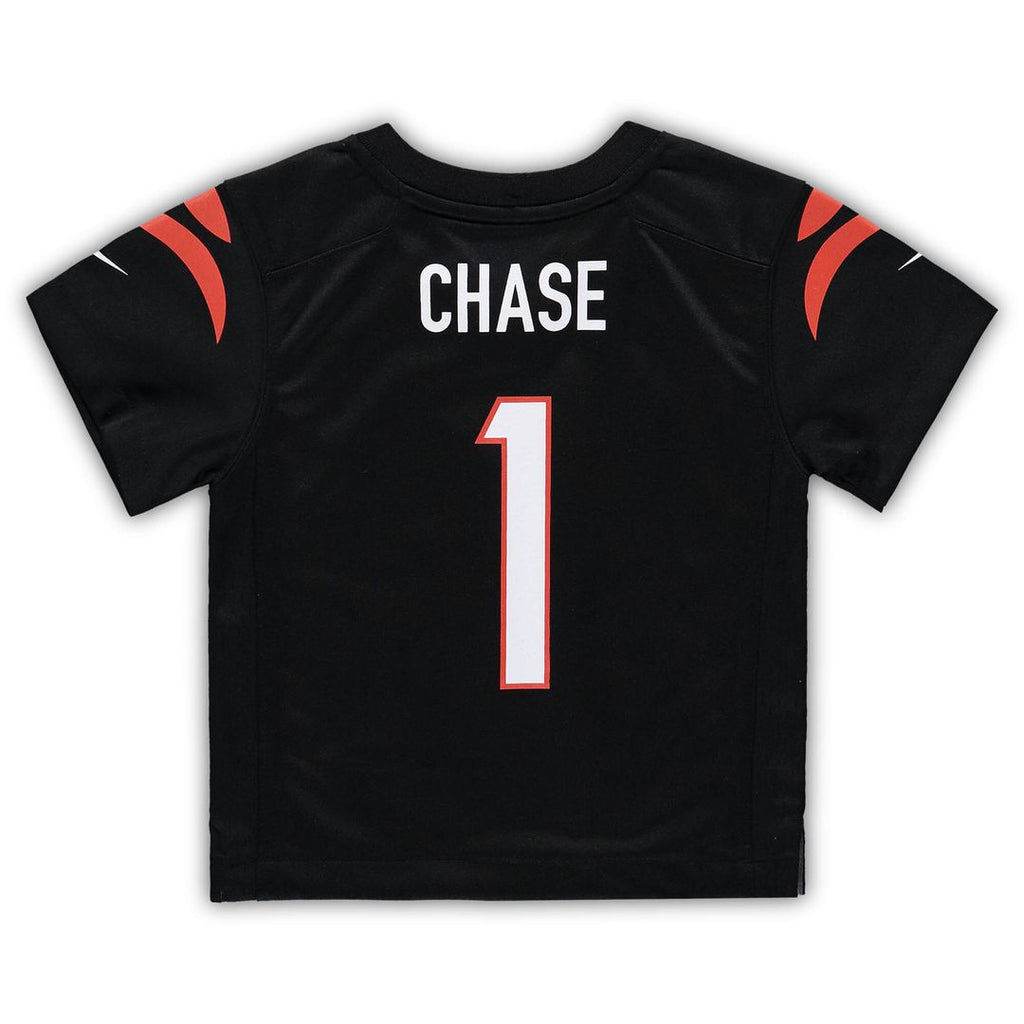 Ja'Marr Chase Cincinnati Bengals Nike Toddler Game Jersey - Black