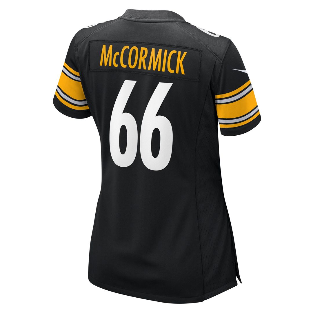 Mason McCormick Pittsburgh Steelers Nike Women's Team Game Jersey -  Black