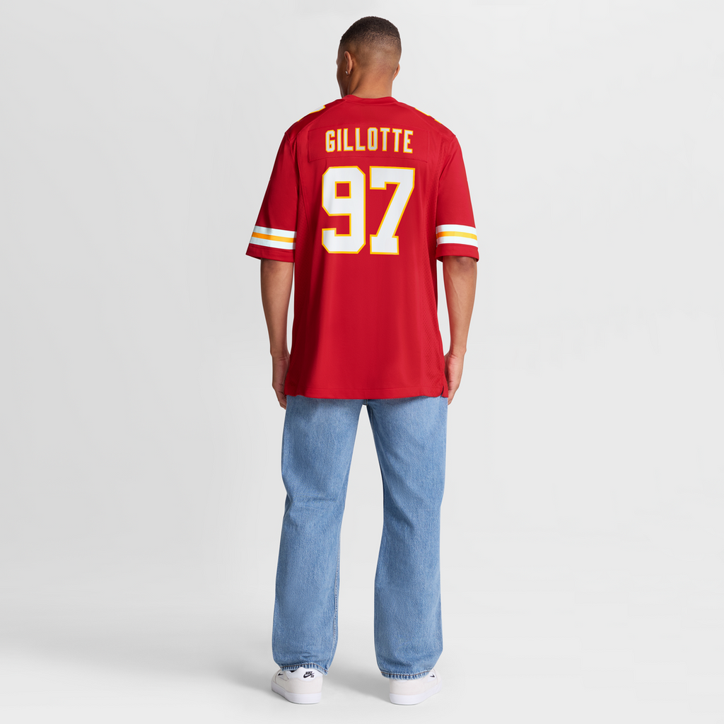 Ashton Gillotte Kansas City Chiefs Nike Team Game Jersey -  Red